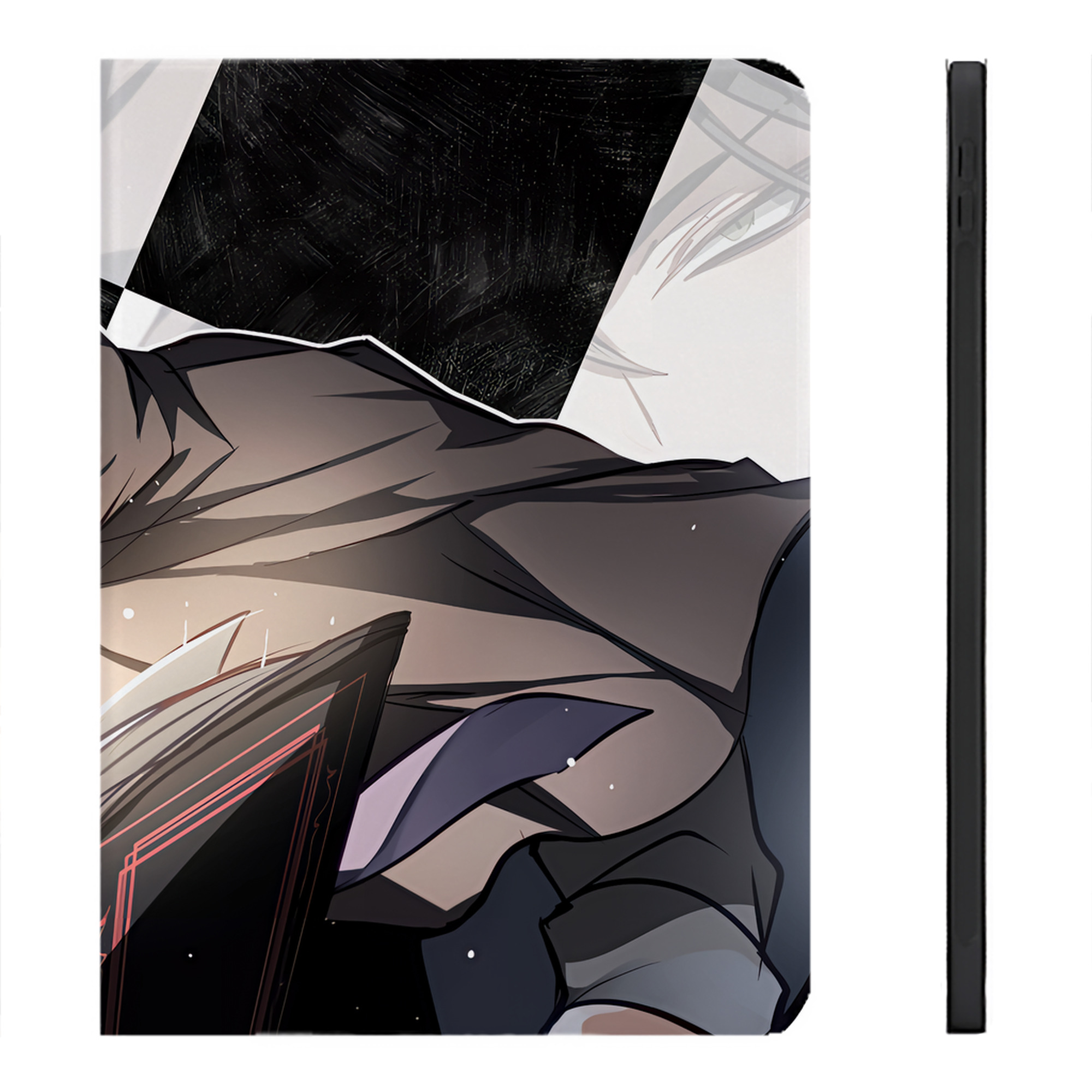 （画像用） 文豪ストレイドッグス Bungo Stray Dogs IPadケース ペンホルダー付き ブックスタイルデザイン